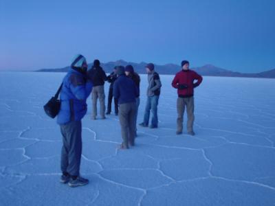 Salt Flats with people